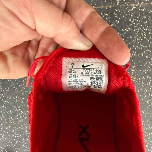 Nike Red Athletic Shoes - Picture 2 of 2